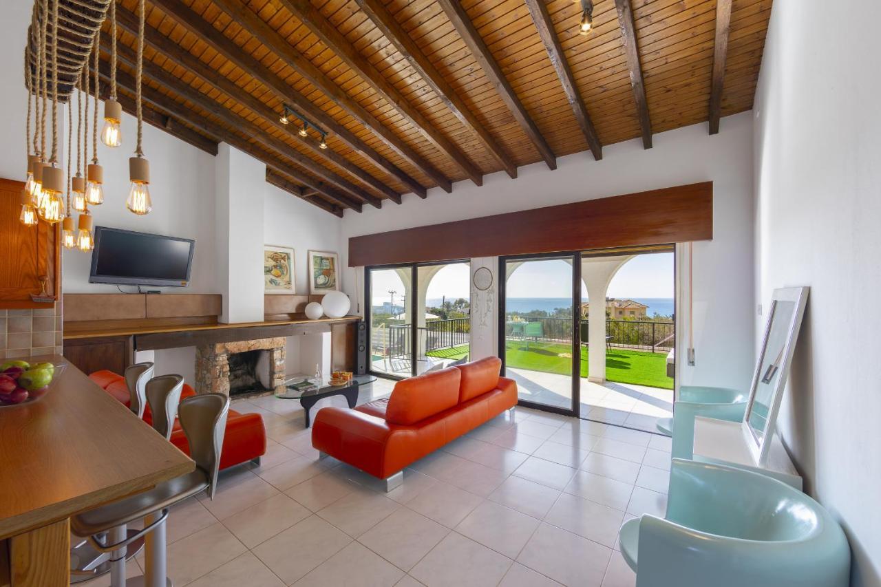 Ayia Napa Ammos Sea View Villa ภายนอก รูปภาพ